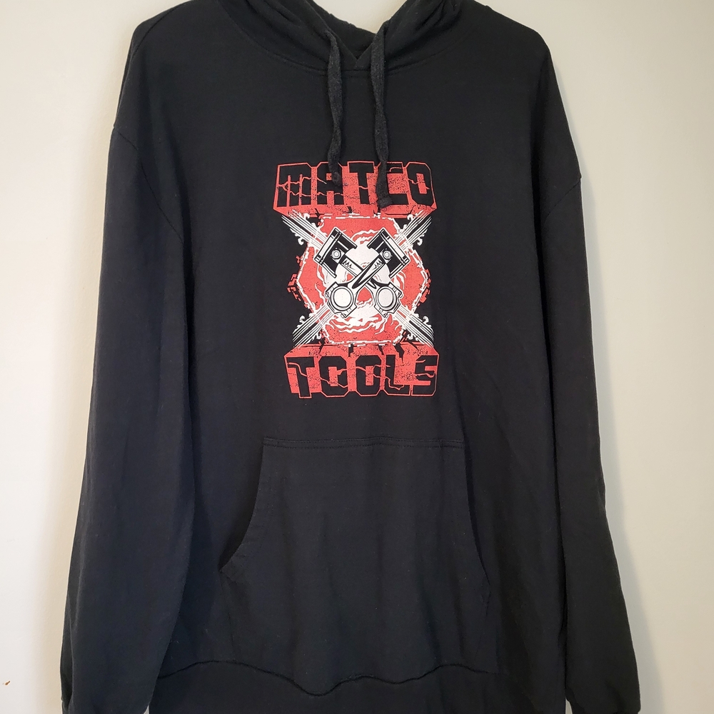 Black Graphic Hoodie